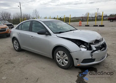 2013 Chevrolet Cruze Ls из США, поврежденный, VIN 1G1PA5SH7D7208653
